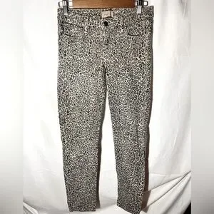 PAIGE Jeans Paige Jeans Peg Skinny Leopard Print Size 27